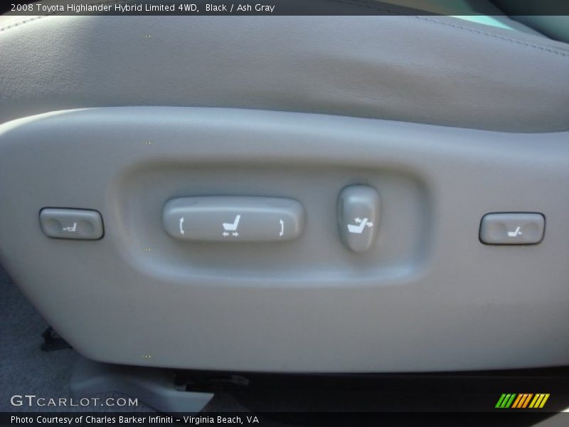 Black / Ash Gray 2008 Toyota Highlander Hybrid Limited 4WD