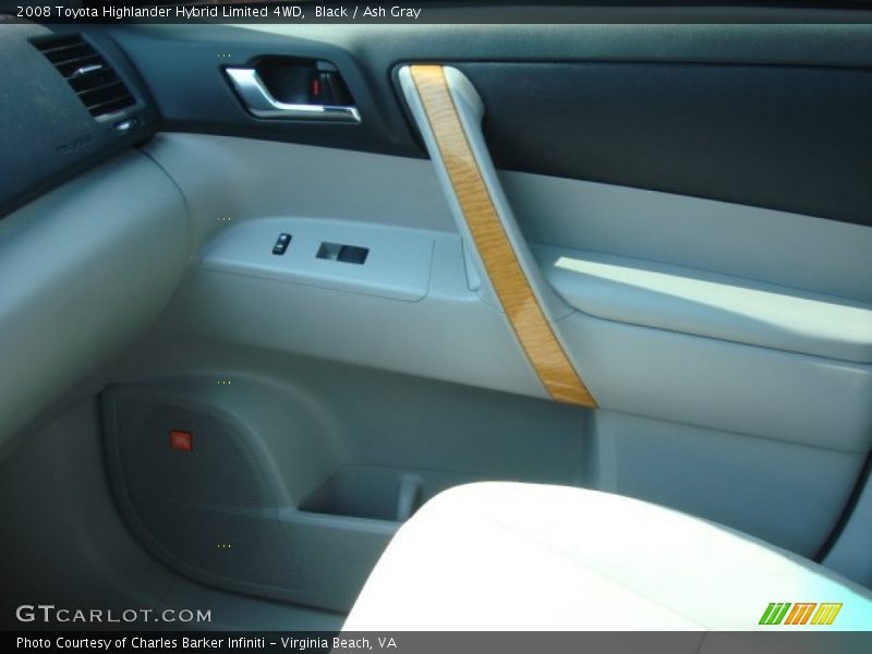 Black / Ash Gray 2008 Toyota Highlander Hybrid Limited 4WD
