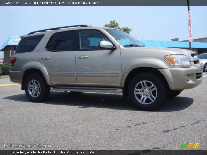 Desert Sand Mica / Taupe 2007 Toyota Sequoia Limited 4WD