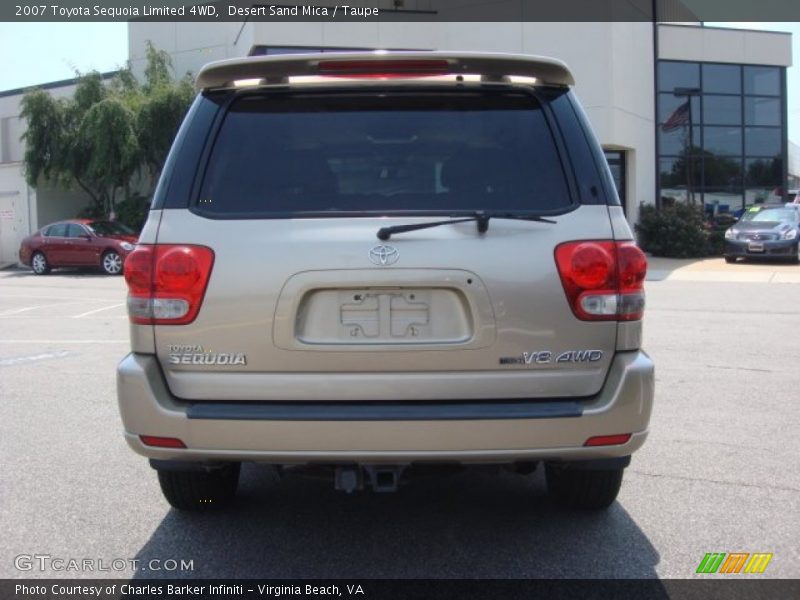 Desert Sand Mica / Taupe 2007 Toyota Sequoia Limited 4WD