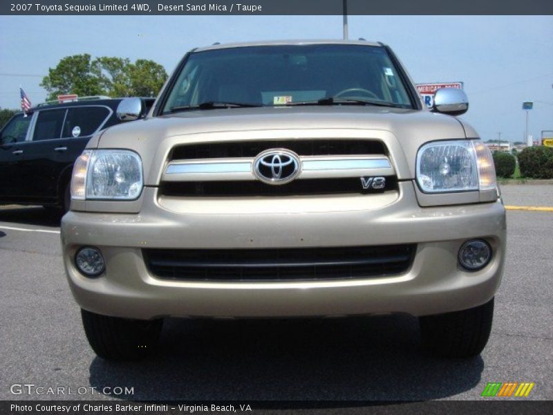 Desert Sand Mica / Taupe 2007 Toyota Sequoia Limited 4WD