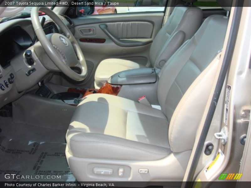 Desert Sand Mica / Taupe 2007 Toyota Sequoia Limited 4WD