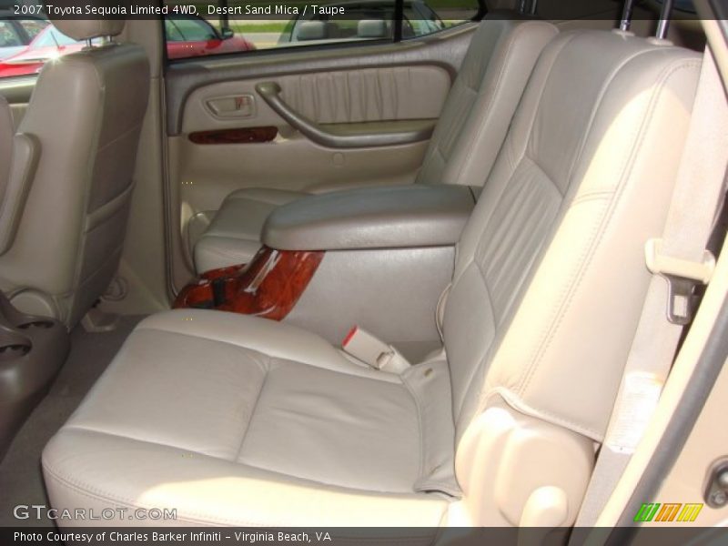 Desert Sand Mica / Taupe 2007 Toyota Sequoia Limited 4WD
