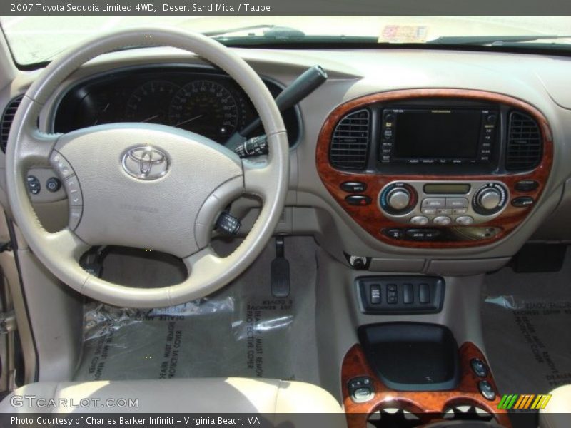 Desert Sand Mica / Taupe 2007 Toyota Sequoia Limited 4WD