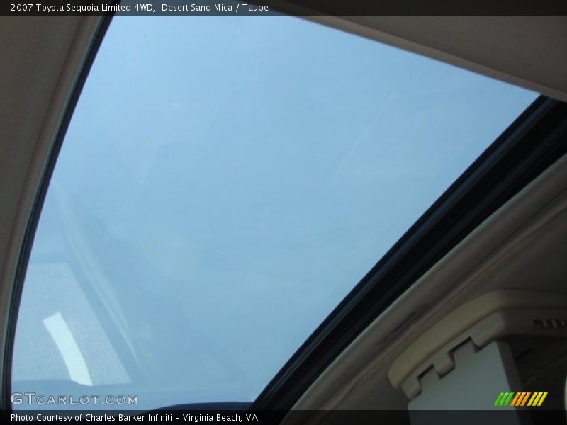 Desert Sand Mica / Taupe 2007 Toyota Sequoia Limited 4WD