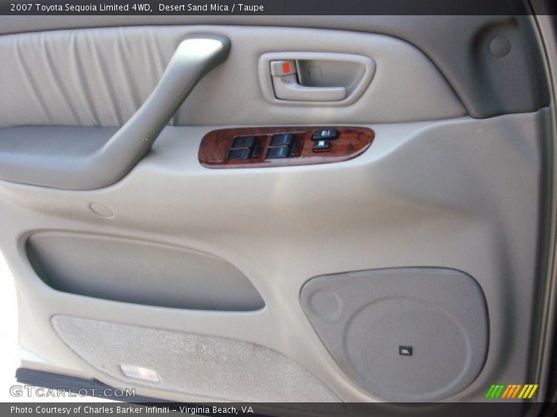 Desert Sand Mica / Taupe 2007 Toyota Sequoia Limited 4WD