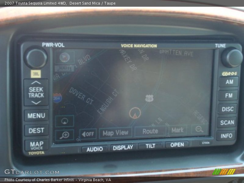 Desert Sand Mica / Taupe 2007 Toyota Sequoia Limited 4WD