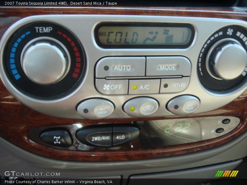 Desert Sand Mica / Taupe 2007 Toyota Sequoia Limited 4WD