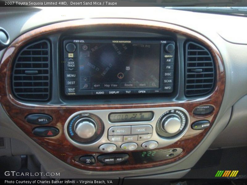 Desert Sand Mica / Taupe 2007 Toyota Sequoia Limited 4WD