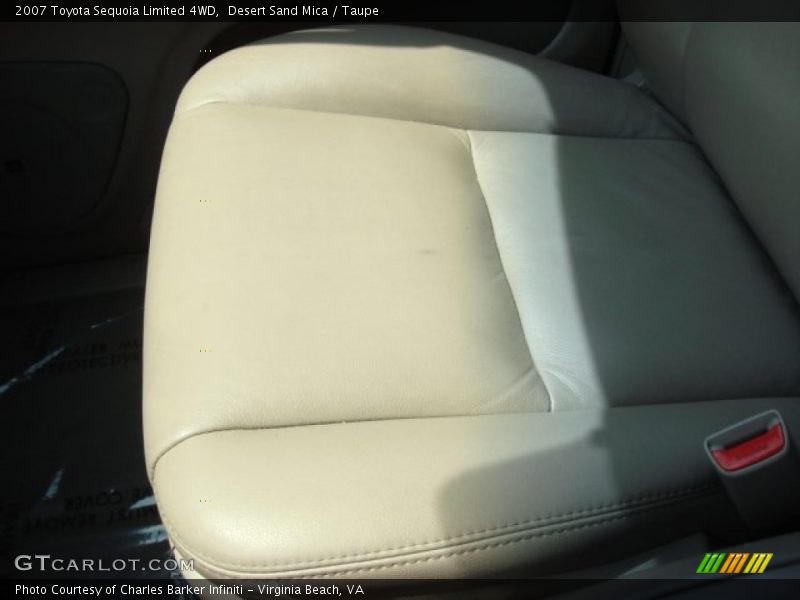 Desert Sand Mica / Taupe 2007 Toyota Sequoia Limited 4WD