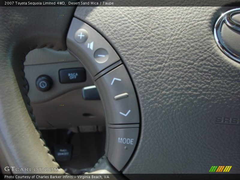 Desert Sand Mica / Taupe 2007 Toyota Sequoia Limited 4WD