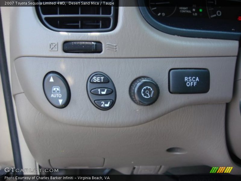 Desert Sand Mica / Taupe 2007 Toyota Sequoia Limited 4WD