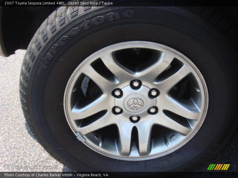 Desert Sand Mica / Taupe 2007 Toyota Sequoia Limited 4WD