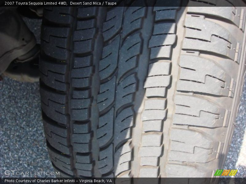 Desert Sand Mica / Taupe 2007 Toyota Sequoia Limited 4WD