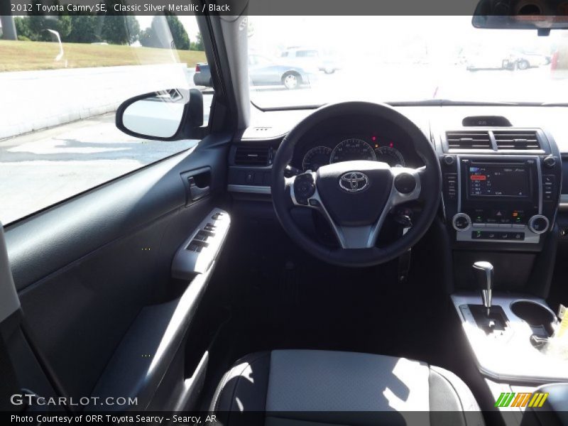 Classic Silver Metallic / Black 2012 Toyota Camry SE