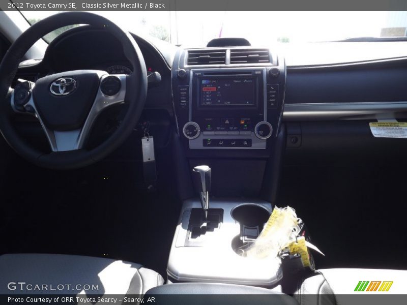 Classic Silver Metallic / Black 2012 Toyota Camry SE