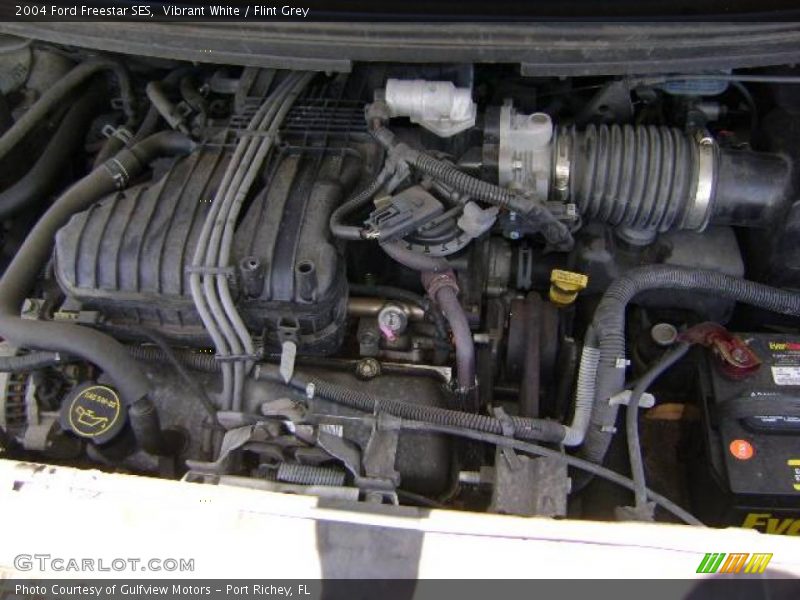 Vibrant White / Flint Grey 2004 Ford Freestar SES