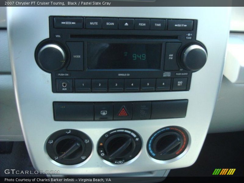 Black / Pastel Slate Gray 2007 Chrysler PT Cruiser Touring