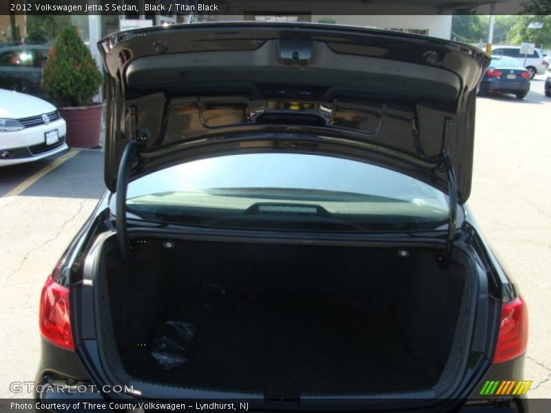 Black / Titan Black 2012 Volkswagen Jetta S Sedan