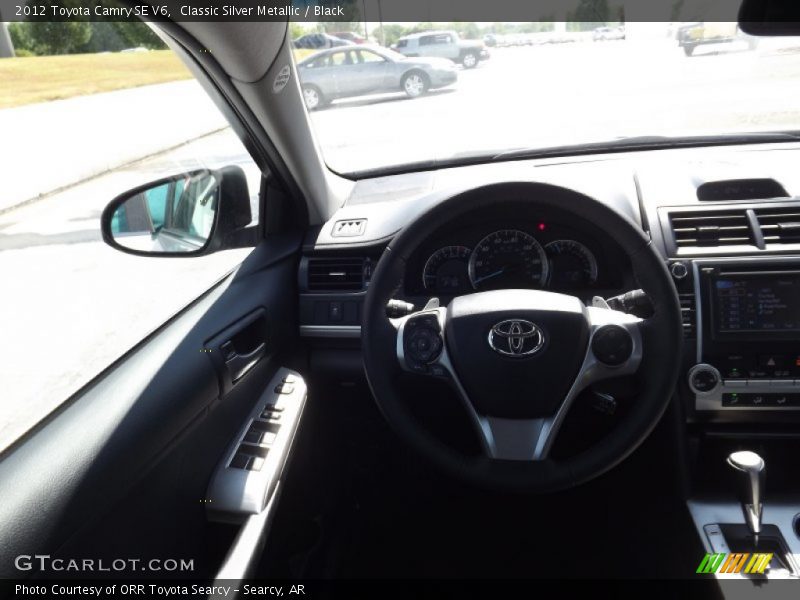 Classic Silver Metallic / Black 2012 Toyota Camry SE V6