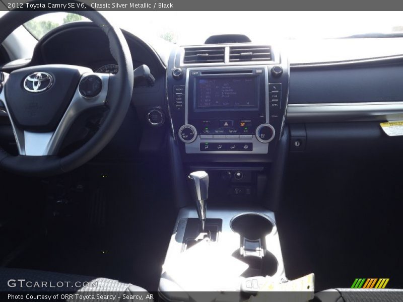 Classic Silver Metallic / Black 2012 Toyota Camry SE V6
