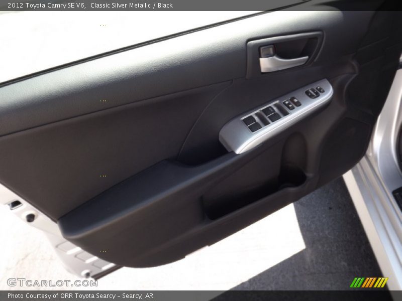 Classic Silver Metallic / Black 2012 Toyota Camry SE V6