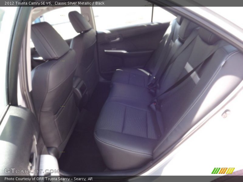 Classic Silver Metallic / Black 2012 Toyota Camry SE V6