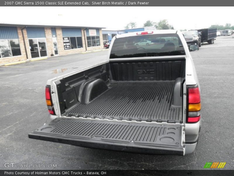 Silver Birch Metallic / Dark Pewter 2007 GMC Sierra 1500 Classic SLE Extended Cab