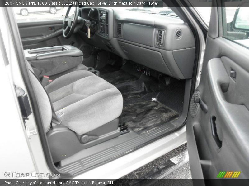  2007 Sierra 1500 Classic SLE Extended Cab Dark Pewter Interior