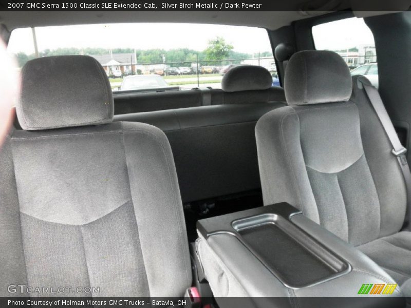 Silver Birch Metallic / Dark Pewter 2007 GMC Sierra 1500 Classic SLE Extended Cab