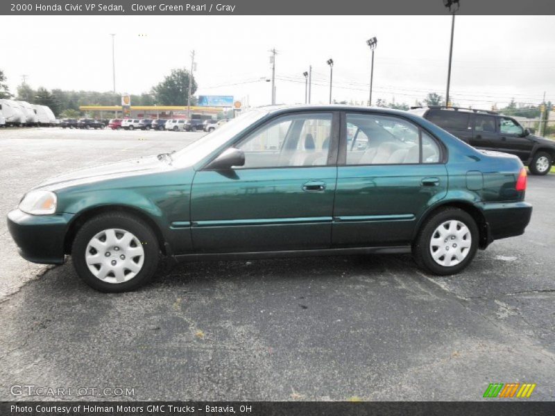  2000 Civic VP Sedan Clover Green Pearl