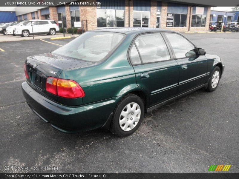  2000 Civic VP Sedan Clover Green Pearl