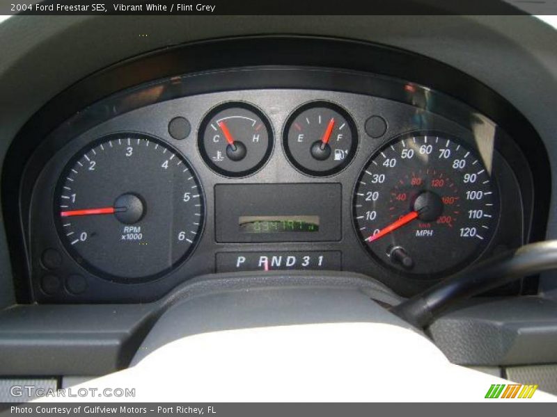 Vibrant White / Flint Grey 2004 Ford Freestar SES