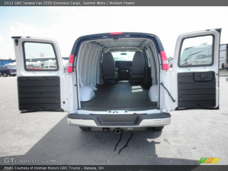 Summit White / Medium Pewter 2013 GMC Savana Van 2500 Extended Cargo