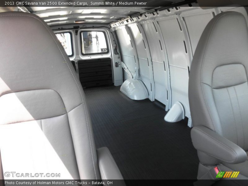 Summit White / Medium Pewter 2013 GMC Savana Van 2500 Extended Cargo