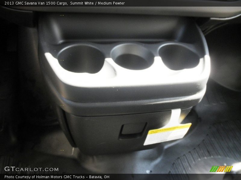 Summit White / Medium Pewter 2013 GMC Savana Van 1500 Cargo
