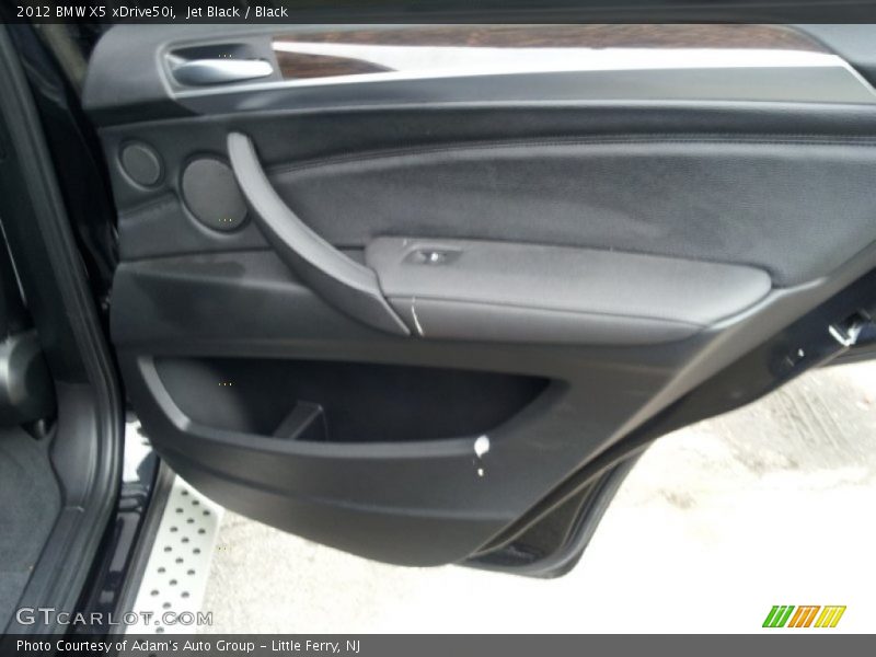 Jet Black / Black 2012 BMW X5 xDrive50i
