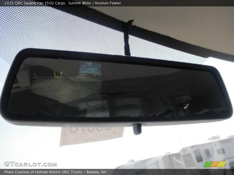 Summit White / Medium Pewter 2013 GMC Savana Van 1500 Cargo