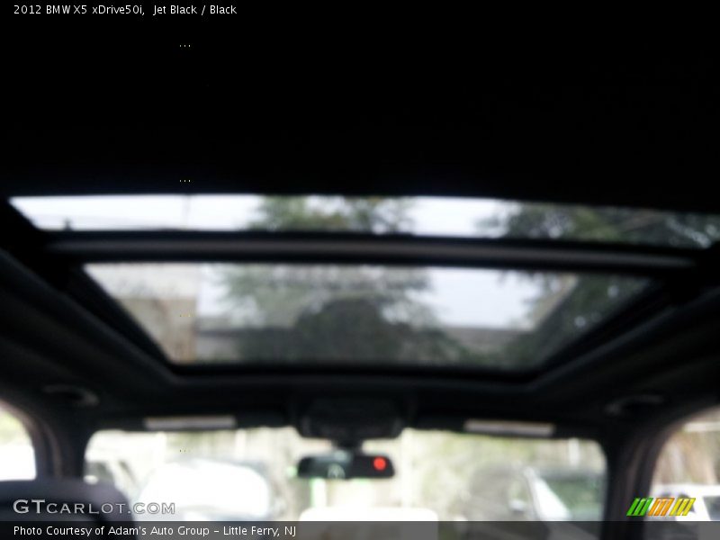 Jet Black / Black 2012 BMW X5 xDrive50i