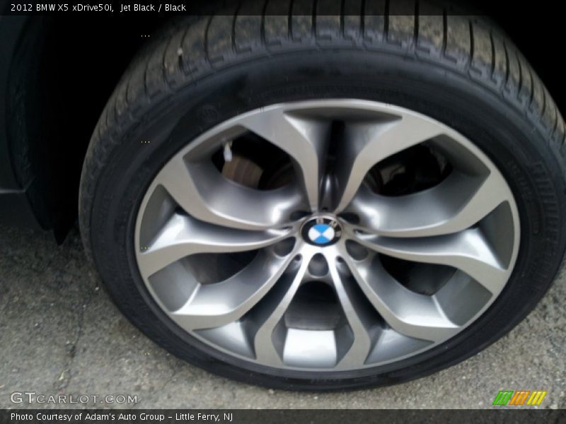 Jet Black / Black 2012 BMW X5 xDrive50i