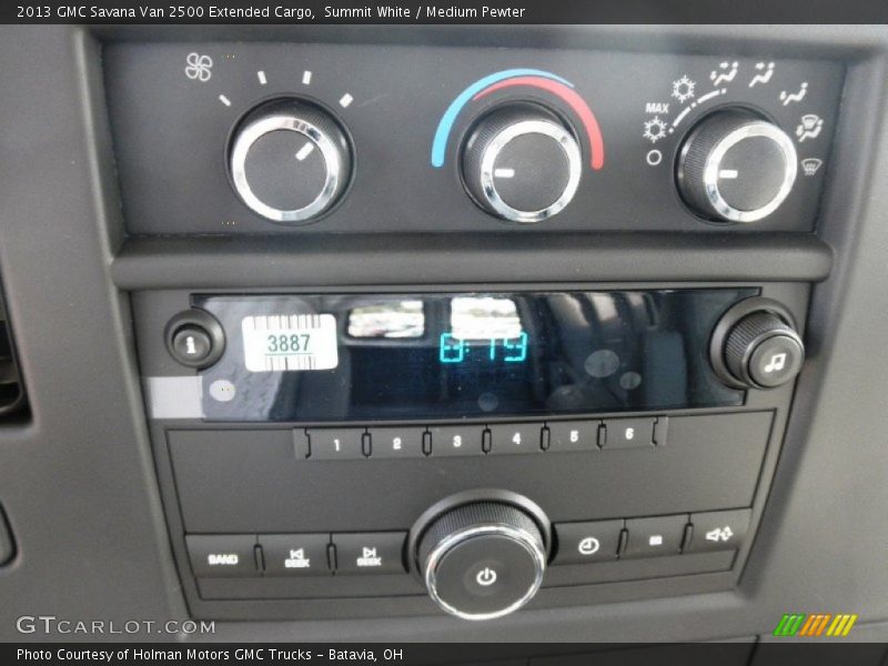 Summit White / Medium Pewter 2013 GMC Savana Van 2500 Extended Cargo