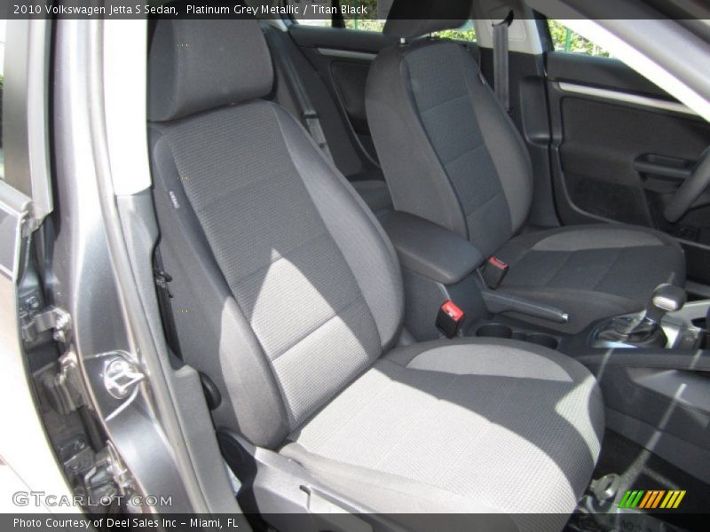 Platinum Grey Metallic / Titan Black 2010 Volkswagen Jetta S Sedan