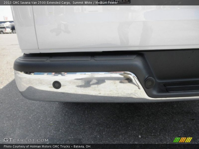 Summit White / Medium Pewter 2013 GMC Savana Van 2500 Extended Cargo