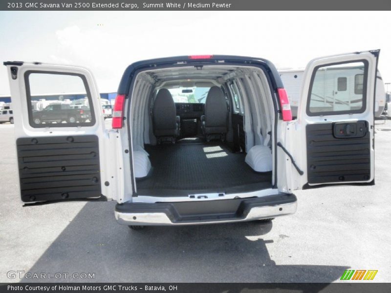 Summit White / Medium Pewter 2013 GMC Savana Van 2500 Extended Cargo