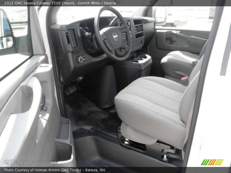  2013 Savana Cutaway 3500 Chassis Neutral Interior