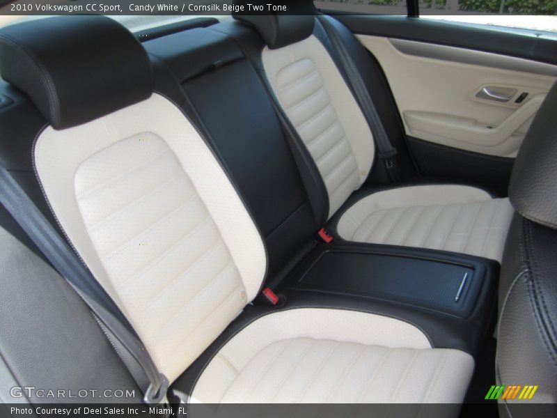 Candy White / Cornsilk Beige Two Tone 2010 Volkswagen CC Sport