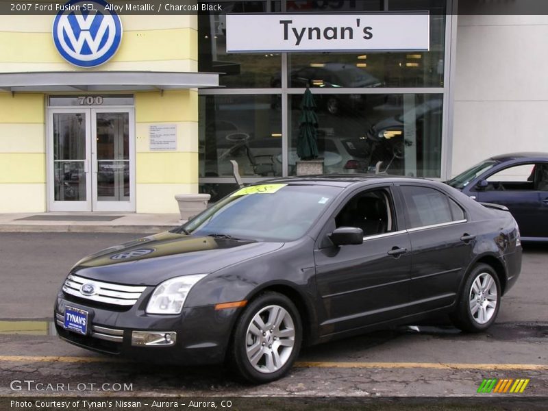 Alloy Metallic / Charcoal Black 2007 Ford Fusion SEL