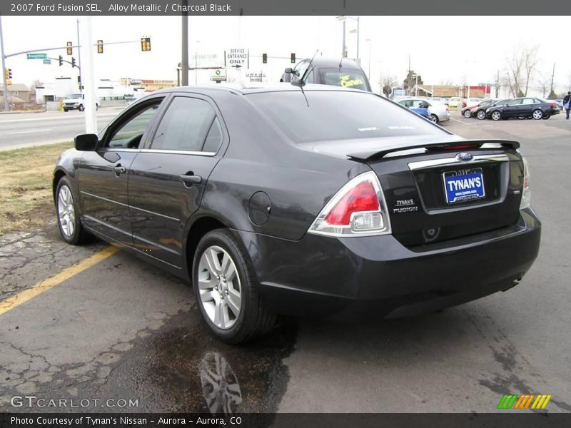 Alloy Metallic / Charcoal Black 2007 Ford Fusion SEL