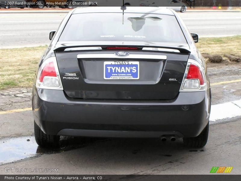 Alloy Metallic / Charcoal Black 2007 Ford Fusion SEL