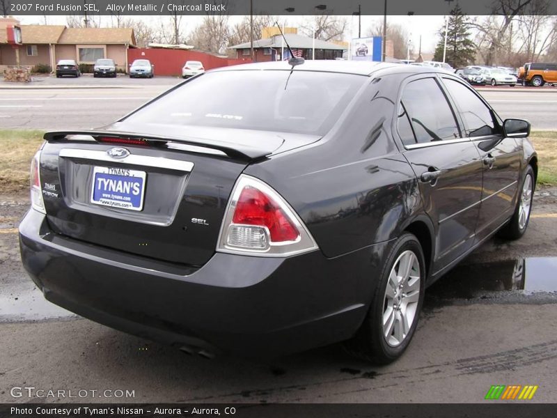 Alloy Metallic / Charcoal Black 2007 Ford Fusion SEL